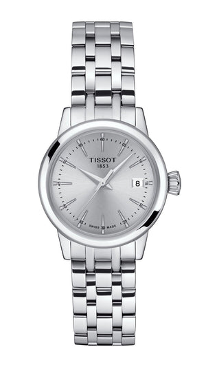 Tissot Bellissima Small Lady Silver Dial Silver Steel Strap Watch for Women - T129.210.11.031.00 Authentic Buy Shop Now