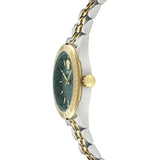 Versace V-Code Analog Green Dial Two Tone Steel Strap Watch for Women - VE8I00424 Authentic Buy Shop Now