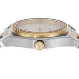Emporio Armani Federica Mother of Pearl Dial Two Tone Steel Strap Watch for Women - AR11559 Authentic Buy Shop Now
