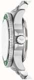 Emporio Armani Sea Explorer Green Dial Silver Steel Strap Watch for Men - AR60088 Authentic Buy Shop Now