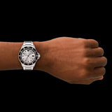 Emporio Armani World Explorer Silver Dial Silver Steel Strap Watch for Men - AR11683 Authentic Buy Shop Now