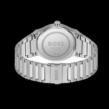 Hugo Boss Candor Green Dial Silver Steel Strap Watch for Men - 1514079 Authentic Buy Shop Now