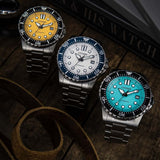 Citizen Mechanical Automatic White Dial Silver Steel Strap Watch for Men - NJ0171-81A Authentic Buy Shop Now