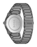 Hugo Boss Candor Grey Dial Grey Steel Strap Watch for Men - 1514078 Authentic Buy Shop Now