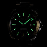 Hugo Boss Strike Green Dial Silver Steel Strap Watch for Men - 1514173 Authentic Buy Shop Now