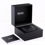 Hugo Boss Candor Black Dial Gold Steel Strap Watch for Men - 1514077 Authentic Buy Shop Now