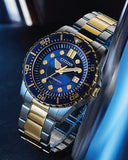 Citizen Mechanical Automatic Blue Dial Two Tone Steel Strap Watch for Men - NJ0174-82L Authentic Buy Shop Now