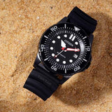 Citizen Mechanical Automatic Black Dial Black Rubber Strap Watch for Men - NJ0125-11E Authentic Buy Shop Now