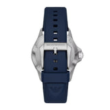 Emporio Armani World Explorer GMT Blue Dial Blue Rubber Strap Watch for Men - AR11592 Authentic Buy Shop Now