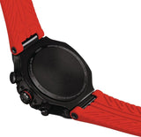 Tissot T Race Chronograph Black Dial Red Rubber Strap Watch for Men - T141.417.37.061.01 Authentic Buy Shop Now