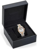 Versace V-Code Analog White Dial Two Tone Steel Strap Watch for Women - VE8I00624 Authentic Buy Shop Now