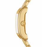 Tory Burch Eleanor White Dial Gold Steel Strap Watch for Women - TBW1060 Authentic Buy Shop Now