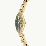 Versace Reve Analog Black Dial Gold Steel Strap Watch for Women - VE8B00624 Authentic Buy Shop Now