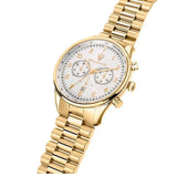 Maserati Tradizione Chronograph White Dial Gold Steel Strap Watch for Men - R8873646003 Authentic Buy Shop Now