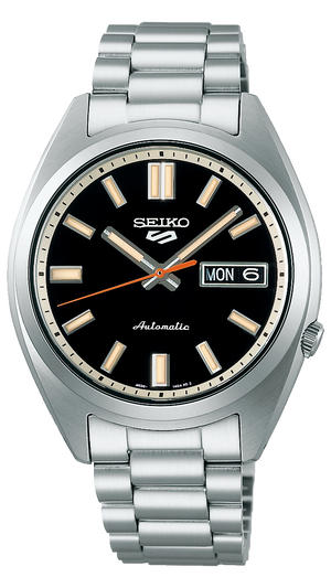 Seiko 5 Sports SNXS Series Automatic Black Dial Silver Steel Strap Watch for Men - SRPK89K1 Authentic Buy Shop Now