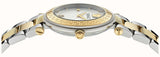 Versace Reve Analog White Dial Two Tone Steel Strap Watch for Women - VE8B00724 Authentic Buy Shop Now