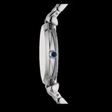 Emporio Armani Gianni T-Bar Blue Dial Silver Steel Strap Watch for Women - AR11627 Authentic Buy Shop Now