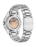 Citizen Mechanical Automatic White Dial Silver Steel Strap Watch for Men - NJ0171-81A Authentic Buy Shop Now