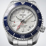Seiko Prospex 1968 Heritage Diver's GMT 60th Anniversary White Dial Silver Steel Strap Watch for Men - SPB519J1 Authentic Buy Shop Now