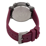 Versace Greca Logo Diver Quartz Black Dial Purple Rubber Strap Watch for Men - VE8G00224 Authentic Buy Shop Now