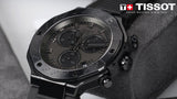 Tissot T-Race Chronograph Black Dial Black Rubber Strap Watch for Men - T141.417.37.061.00 Authentic Buy Shop Now