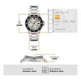 Emporio Armani World Explorer Silver Dial Silver Steel Strap Watch for Men - AR11683 Authentic Buy Shop Now