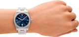 Emporio Armani Frederico Analog Blue Dial Silver Steel Strap Watch for Men - AR11620 Authentic Buy Shop Now