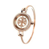 Tory Burch Riva Rose Gold Dial Rose Gold Steel Strap Watch for Women - TBW4037 Authentic Buy Shop Now