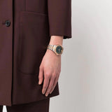 Versace Hellenyium Quartz Green Dial Two Tone Steel Strap Watch for Women - VE2S00422 Authentic Buy Shop Now