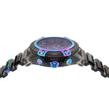 Versace Icon Active Chronograph Black Dial Grey Silicone Strap Watch for Men - VEZ701022 Authentic Buy Shop Now