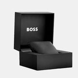 Hugo Boss Avery Chronograph Black Dial Silver Steel Strap Watch for Men - 1514157 Authentic Buy Shop Now