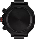 Tissot T Race Chronograph Black Dial Red Rubber Strap Watch for Men - T141.417.37.061.01 Authentic Buy Shop Now