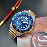 Citizen Mechanical Automatic Blue Dial Two Tone Steel Strap Watch for Men - NJ0174-82L Authentic Buy Shop Now