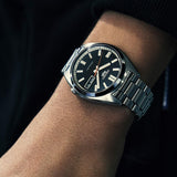 Seiko 5 Sports SNXS Series Automatic Black Dial Silver Steel Strap Watch for Men - SRPK89K1 Authentic Buy Shop Now
