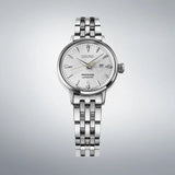 Seiko Presage Cocktail Time Automatic Diamonds White Dial Silver Steel Strap Watch for Women - SRE017J1 Authentic Buy Shop Now