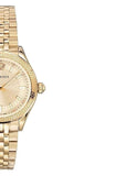 Versace Virtus Quartz Gold Dial Gold Steel Strap Watch for Women - VEHU00720 Authentic Buy Shop Now