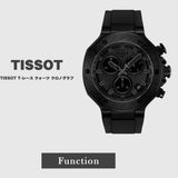 Tissot T-Race Chronograph Black Dial Black Rubber Strap Watch for Men - T141.417.37.061.00 Authentic Buy Shop Now