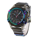 Versace Icon Active Chronograph Black Dial Grey Silicone Strap Watch for Men - VEZ701022 Authentic Buy Shop Now