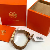 Tory Burch Robinson White Dial Brown Leather Strap Watch for Women - TBW1503 Authentic Buy Shop Now