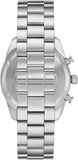 Emporio Armani Racer Chronograph Green Dial Silver Steel Strap Watch for Men - AR11637 Authentic Buy Shop Now