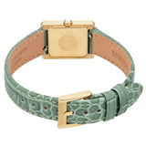 Emporio Armani Classic White Dial Green Leather Strap Watch for Women - AR11661 Authentic Buy Shop Now