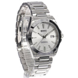 Hugo Boss Strike Silver Dial Silver Steel Strap Watch for Men - 1514176 Authentic Buy Shop Now