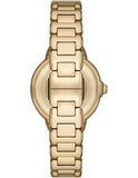 Emporio Armani Mia Crystals Gold Dial Gold Steel Strap Watch for Women - AR11609 Authentic Buy Shop Now