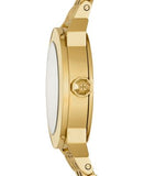 Tory Burch Whitney White Dial Gold Steel Strap Watch for Women - TBW8000 Authentic Buy Shop Now