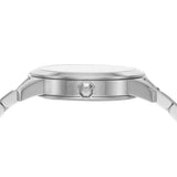 Tory Burch Collins White Dial Silver Steel Strap Watch for Women - TBW1301 Authentic Buy Shop Now