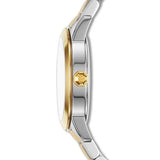 Tory Burch Collins White Dial Two Tone Steel Strap Watch for Women - TBW1305 Authentic Buy Shop Now