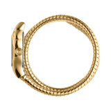Just Cavalli Serpente Metallica White Dial Gold Steel Strap Watch for Women - JC1L223M0025 Authentic Buy Shop Now