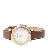 Burberry The Utilitarian White Dial Brown Leather Strap Watch for Women - BU7865 Authentic Buy Shop Now