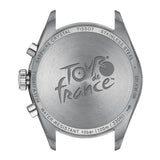 Tissot PR 100 Tour De France Chronograph Black Dial Silver Steel Strap Watch for Men - T150.417.11.051.00 Authentic Buy Shop Now