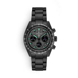 Seiko Prospex Speedtimer The Black Series Limited Edition Black Dial Black Steel Strap Watch for Men - SSC917 Authentic Buy Shop Now